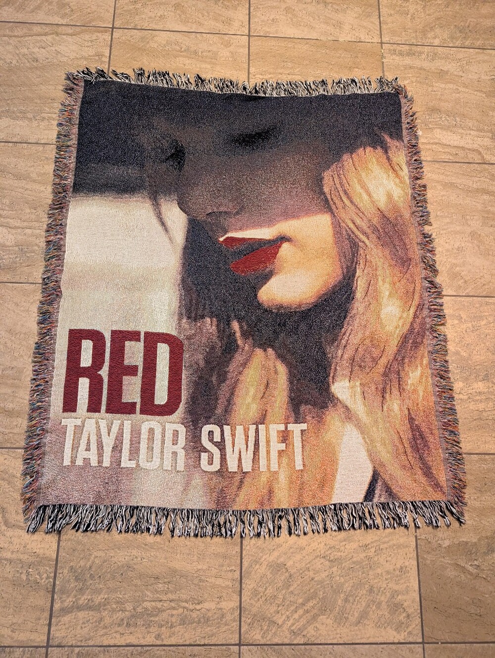 Taylor Swift Red throw tapestry blanket